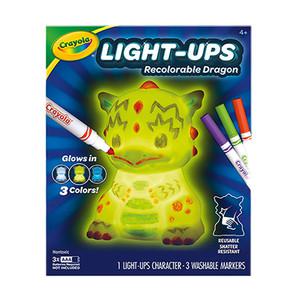 T 크레욜라 라이트업 드래곤 미술놀이