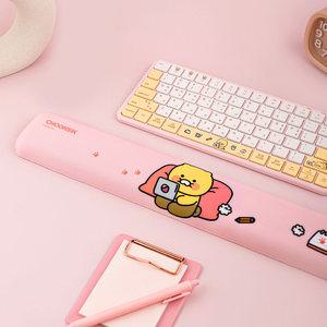 카카오 메모리폼 키보드 손목 받침대 귀여운 열공 춘식이 뭉게구름 춘식이 손목보호 쿠션 팜레스트