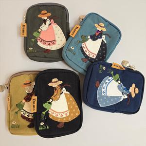 퀼트 가든소녀 나일론 담배케이스 미니파우치 GRHD