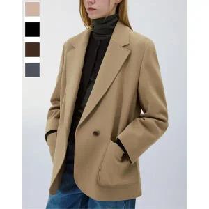 [리스트](광주신세계) 세미 오버핏 싱글 자켓(TWWJKO80010)