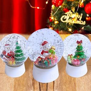 크리스마스 워터 스노우볼 키트 DIY 만들기패키지세트 크리스마스장식 워터볼 산타 트리 꾸미기