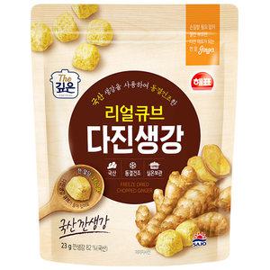 해표 리얼큐브 다진생강 23g x 1개 / 조미료 양념