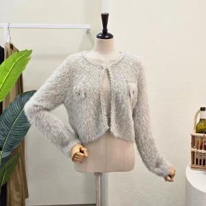 [대구백화점] [4CUS]솜사탕 꽈배기 라인 가디건(FW4J9KC5984)