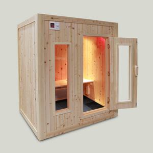 편백 양자히터 숯 건식 2인(소) 홈 사우나 / 의자형 P915