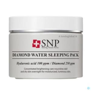 SNP 다이아몬드 워터 슬리핑팩 수분 미백 수면팩 100g