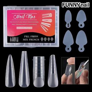 네일연장 듀얼팁 디자인 믹스 라인가이드 세트 네일폼팁 네일연장팁 네일아트 듀얼폼