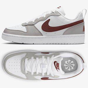 [나이키]국내매장판 나이키 운동화 코트 버로우 로우 리크래프트 GS FZ1024-100 BHS2410 아동화