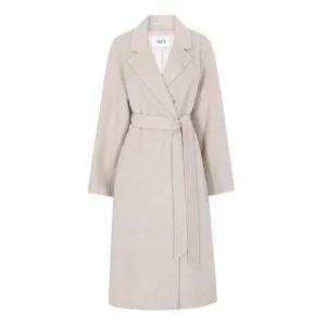 [롯데백화점]abfz 싱글 버튼 오버핏 핸드메이드 롱 울 코트 APY4ZC03J