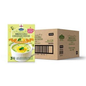 샘표 폰타나 브로콜리 체다치즈 컵수프 60g x 12
