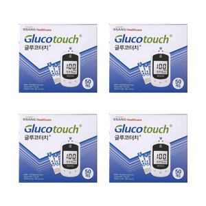 오상헬스케어 글루코터치 혈당시험지 혈당측정검사지 200매 - 27년 06월
