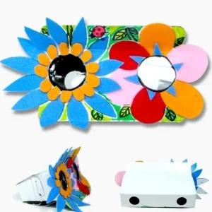 꽃 종이 망원경 만들기