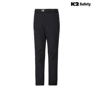 K2 세이프티 21PT-F307R 기모 스판 팬츠 겨울 보온 털 방한 현장 기능성 바지 작업복 하의 