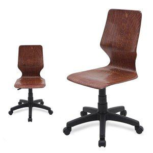 [체어포커스] 하이팩 CF-609 원목 학생 공부 학원 강의실 독서실 도서관 책상 컴퓨터 회전 의자