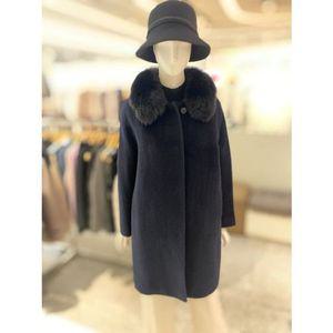 [갤러리아] [24F/W] 리얼폭스 자석퍼 알파카 울혼방 코트 (BJHAY2692)BJH2692