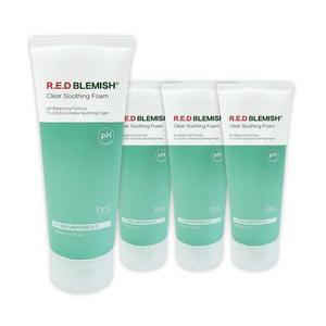 닥터지 약산성 레드 블레미쉬 클리어 수딩폼 폼클렌징 150ml 4개