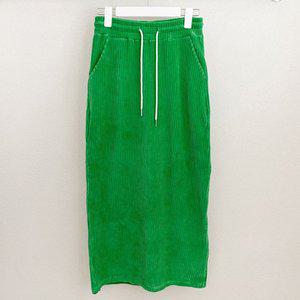 [아이우먼] 라스베리밴딩골지스커트 KDQ338M412 빅사이즈