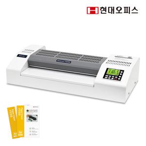 [현대오피스] 국산 A3 코팅기 PL-760PRO + 코팅지100매 6롤러 메모리기능 고급형코팅기 사무용