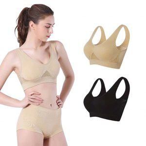 풀컵 기능성 편한 처짐 방지 메쉬 매쉬 노와이어 운동 와이어리스 시원한 속옷 브래지어 스포츠브라 브라