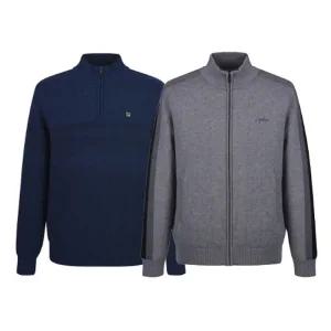 F/W 브랜드 방풍안감 반집업 집업 니트 3종 택1