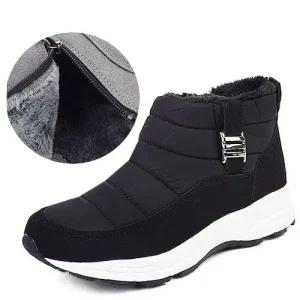 [세자매]방수 여성패딩부츠 안쪽지퍼 털방한화 숏부츠 국산