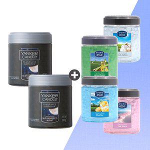 [양키캔들] 스피어스 미드썸머나잇 2개 +아로마엣세 프래그런스 1개 (차량용방향제 총 3개)