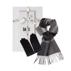 [갤러리아] [닥스]머플러남성장갑세트 2종택1FK20101362