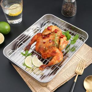 [HYIJOEKP_4B]튀김쟁반 스텐 튀김망+트레이 밧드