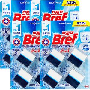 브레프 듀오큐브 하이진 플러스 본품 50g 4개입 4개 (16개)