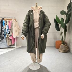 [대구백화점] [에잇컨셉]내피 분리 롱패딩야상(C25A7FPD001)