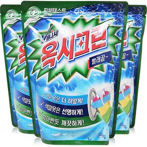 옥시크린 분말형 표백제 리필 1.2kg 3개