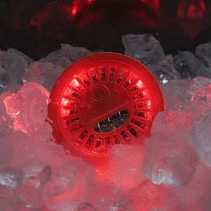 지와이 LED라이트 야간자동차비상등 조명 건전지용 방수 경고등 유도등 LED신호기