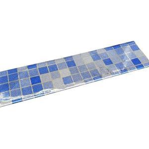 [IXHIXYHV_4B]블루 타일 벽지 부엌 싱크대 주방 시트 지