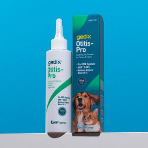 제딕스 오티티스 프로 수딩 이어 클리너 포 캐닌 앤 펠린 전문가용(동물병원사용) 강아지 고양이 귓병 귀세정제