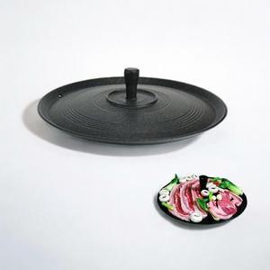 [JHQPOR39_4B]불판 코팅구이팬 솥뚜껑 코팅 51cm 500