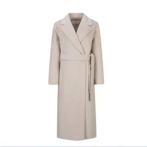 [롯데백화점]씨 울 블렌디드 스트랩 롱코트 - SJHRX9614