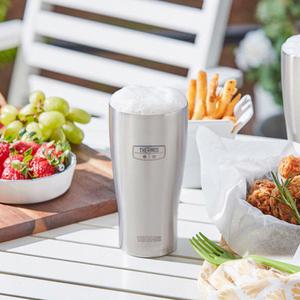 써모스 진공단열컵 JDE-600K 스탠다드 콜드컵 600ml 맥주컵 콜라 탄산음료