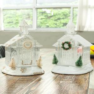 [KGPQXTNO_4B]교회 워터볼 골드JS화이트 옵션 장식품 2