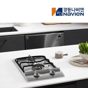 [나비엔 매직]경동나비엔 빌트인 2구 가스렌지 쿡탑 가스레인지(1102)