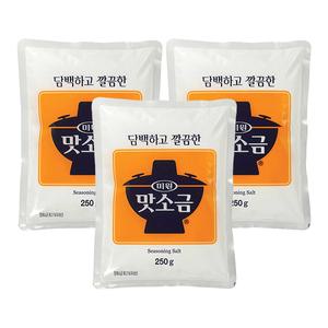 청정원 맛소금 250g, 3개