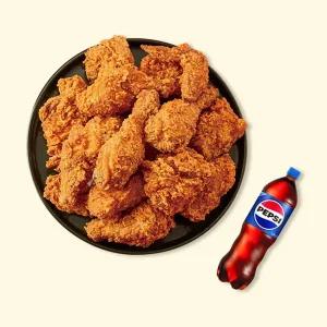 자담치킨 핫후라이드치킨+콜라1.25L
