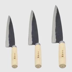 업소 주방용 무쇠 회칼 낚시칼 단조 손질칼 손질칼 사시미 (3size)