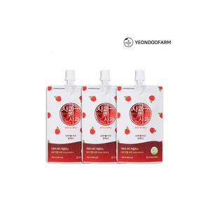 [연두팜] NFC 착즙 사과엔 사과즙 낱개 100ml