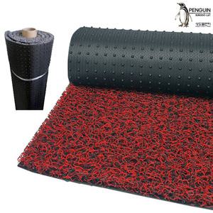 코일매트 1롤 RH3M (적색/흑색) 14Tx1200mmx3M 현관매트 충격흡수 미끄럼방지 먼지제거 깔판 발판