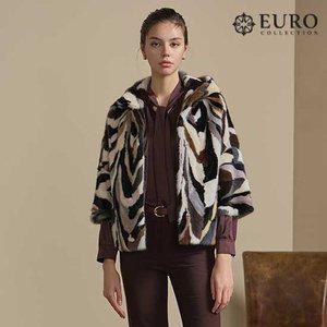 [유로컬렉션] 24FW 제니 밍크 후드 자켓 1종(멀티칼라)