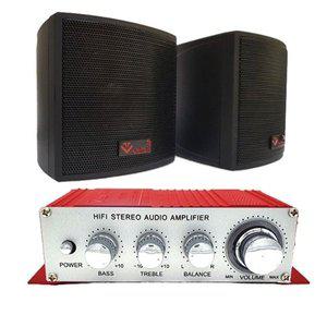 [기타]VT-A10+VTS-201 벨톤 미니 앰프+스피커 SET