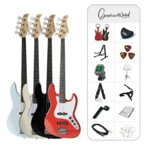 고퍼우드 J-Classic II(J클래식2) 베이스 전기기타 풀패키지