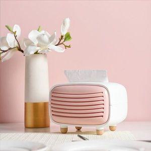 [기타]인테리어 SXEINVJR 화장지 레트로 티슈 케이스 원형 감성 RETRO