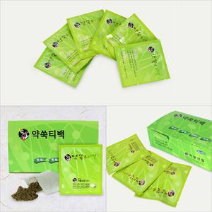 직접재배 고퀄리티 한방 약쑥티백 1P 가을차 가래 감기 고농축 다이어트 노령 효능 차세트
