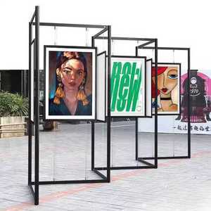 미술 작품 전시대 진열 액자 파티션 전시 철제 거치대