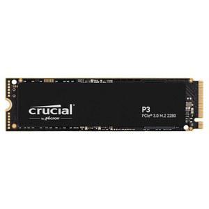 Crucial P3 500GB PCIe Gen3 3D NAND NVMe M.2 SSD, up to 3500MB /s - CT500P3SSD8